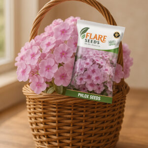 Phlox Flower Seeds For Planting & gardening | Pack of 100 Flower Seeds